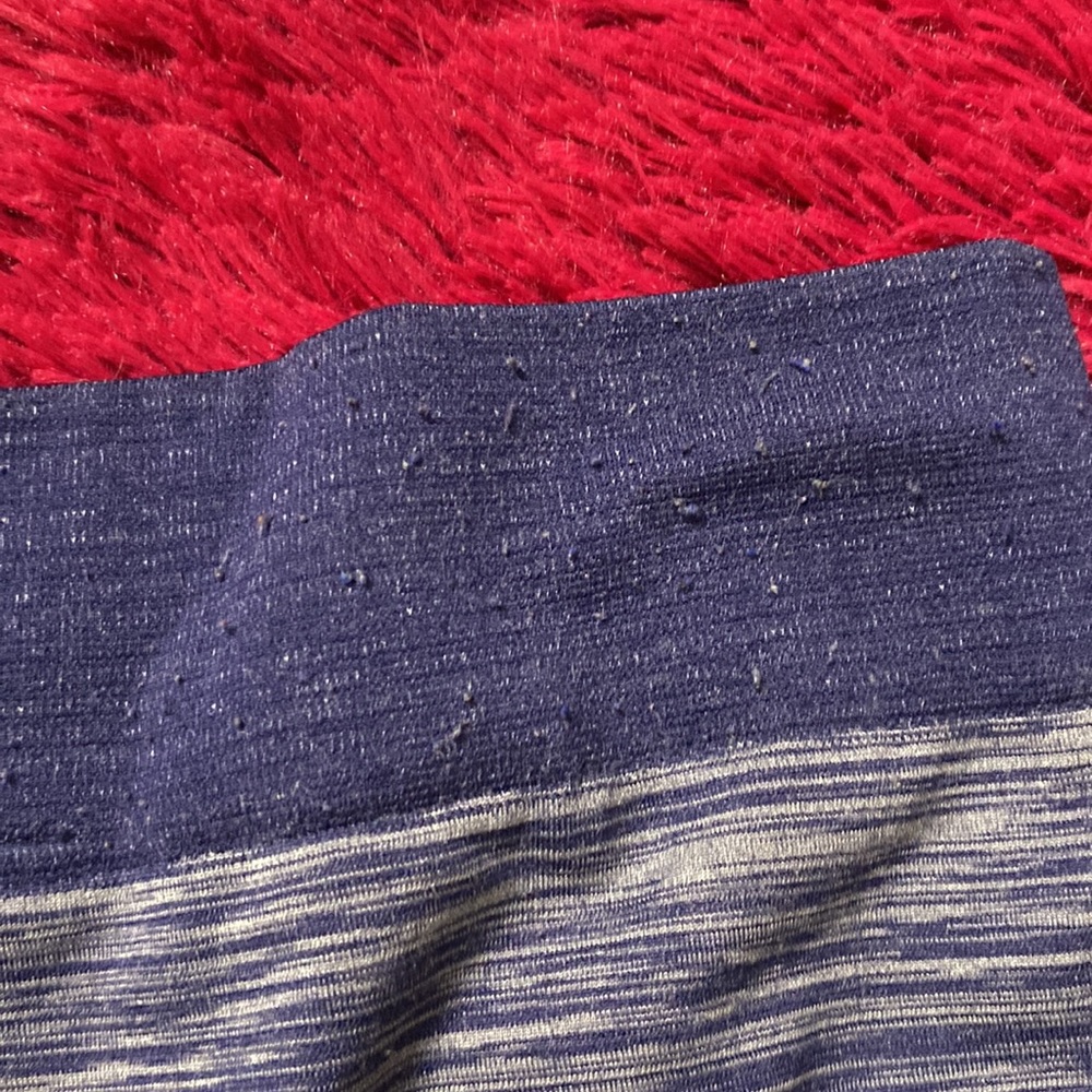 Linda Michael seamless navy heather leggings - Picture 10 of 14